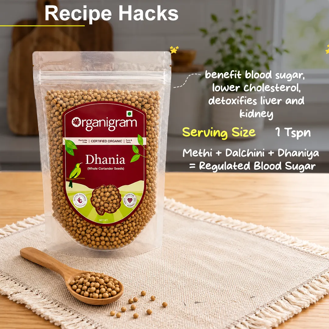 Organic Dhania/Coriander Seeds Whole - Image 6