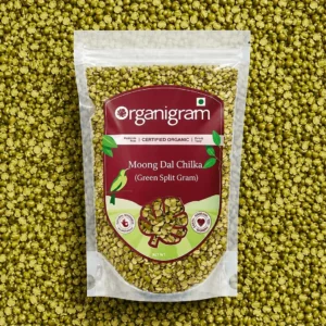 Organic Moong Dal Chilka/Green Split Gram