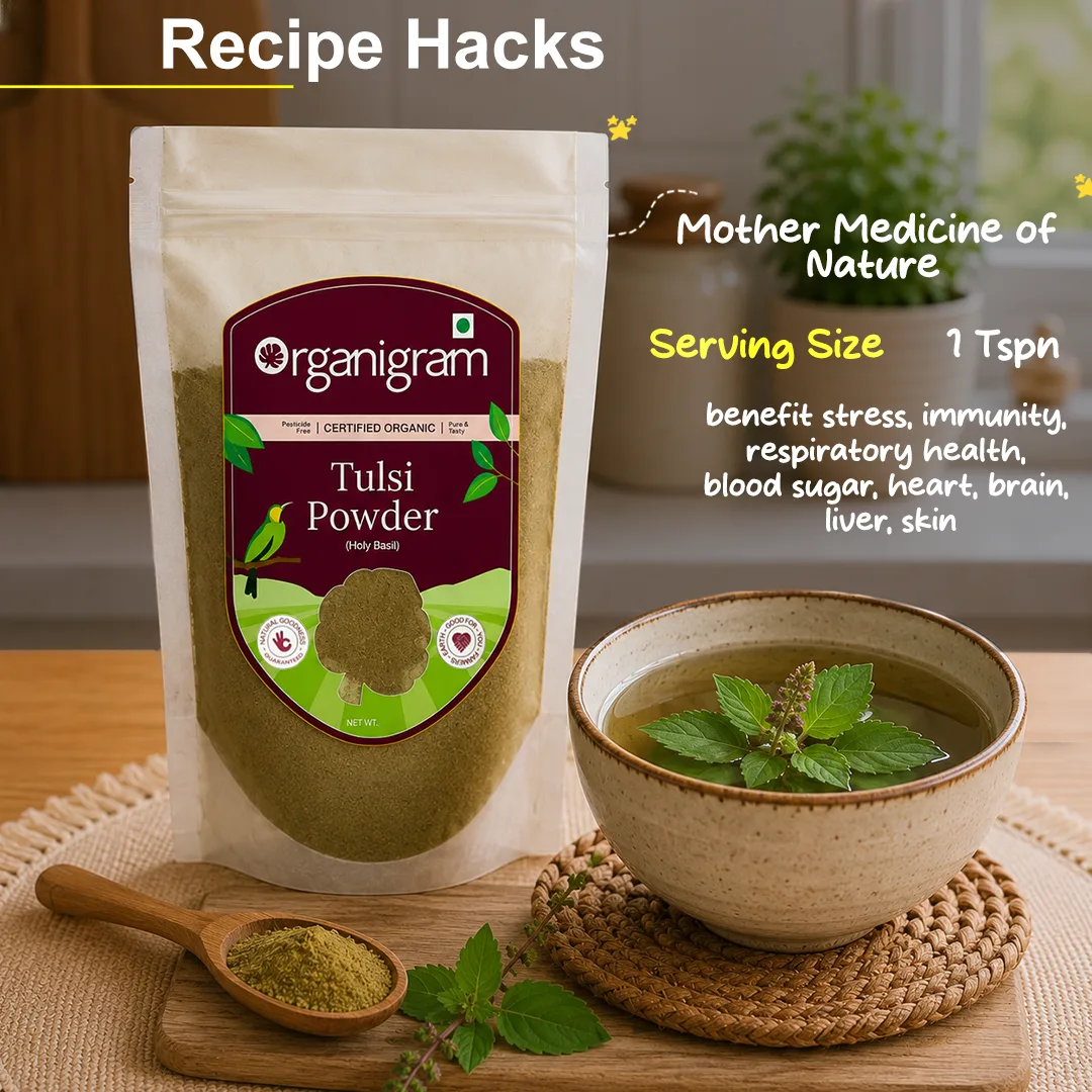Organic Tulsi Powder/Holy Basil Powder - Image 6