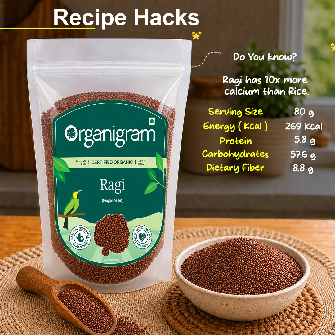 Organic Ragi Whole/Finger Millet - Image 6