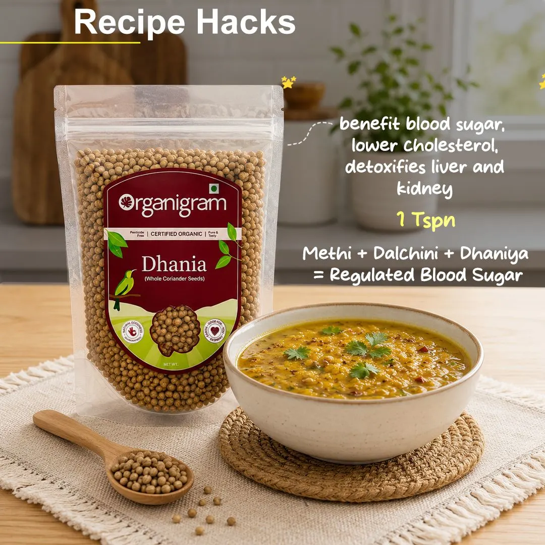 Organic Dhania/Coriander Seeds Whole - Image 6