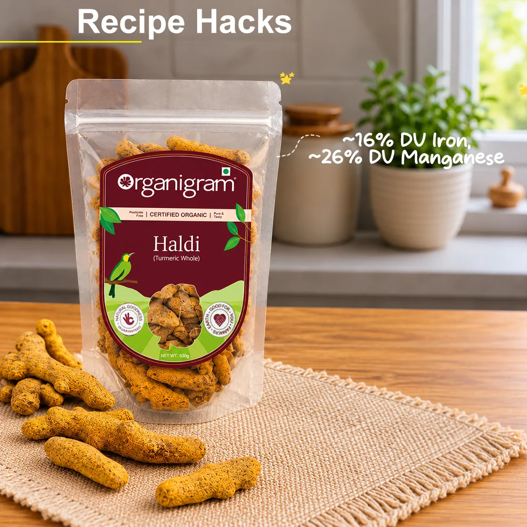 Organic Haldi Sabut/Turmeric Whole - Image 6