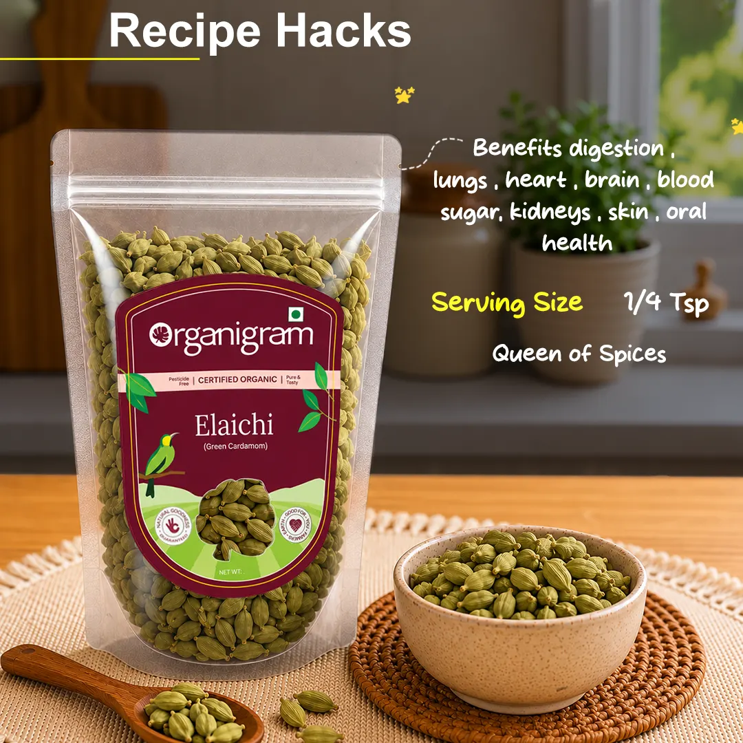 Organic Hari Elaichi/Green Cardamom - Image 6