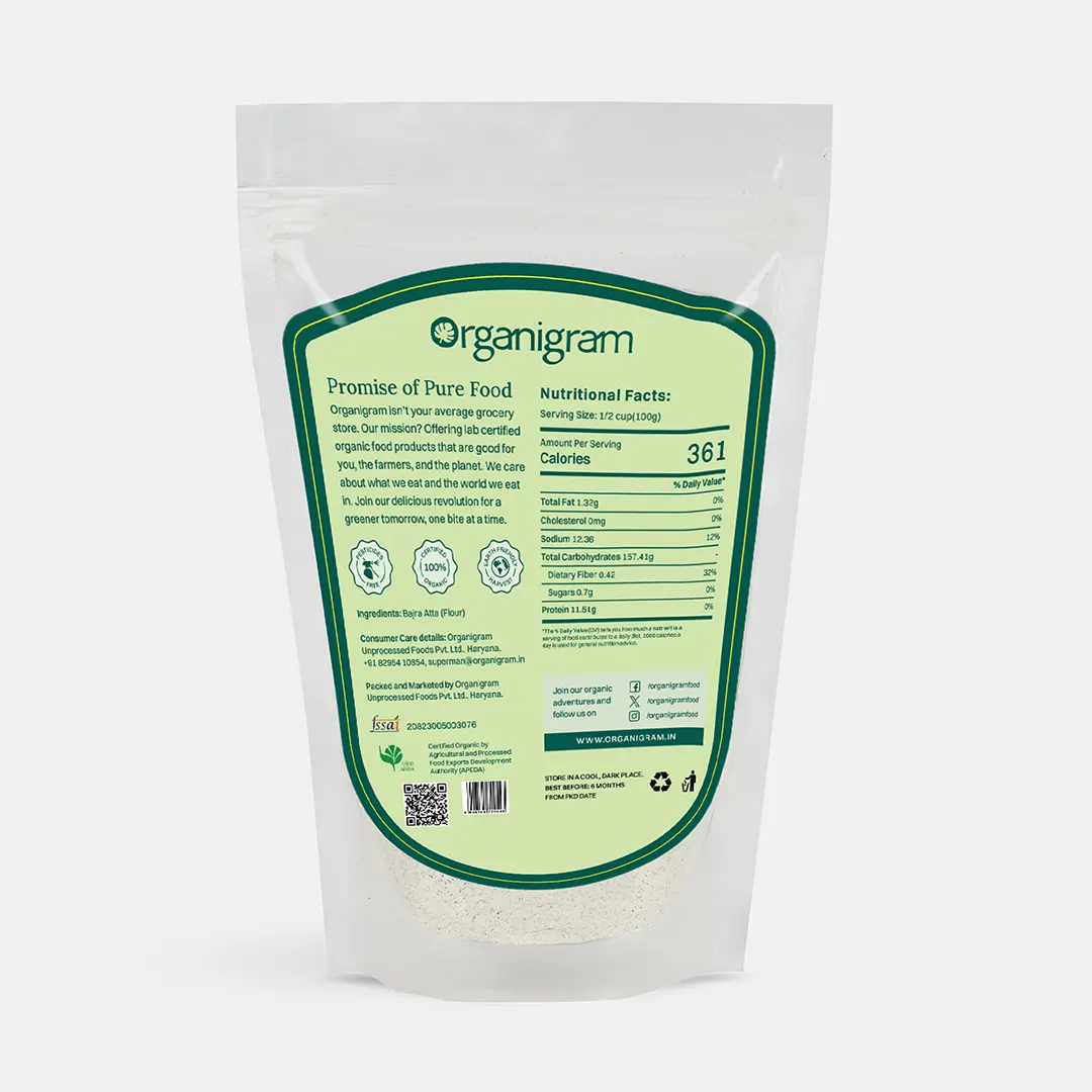 Organic Bajra Atta/Pearl Millet Flour - Image 7