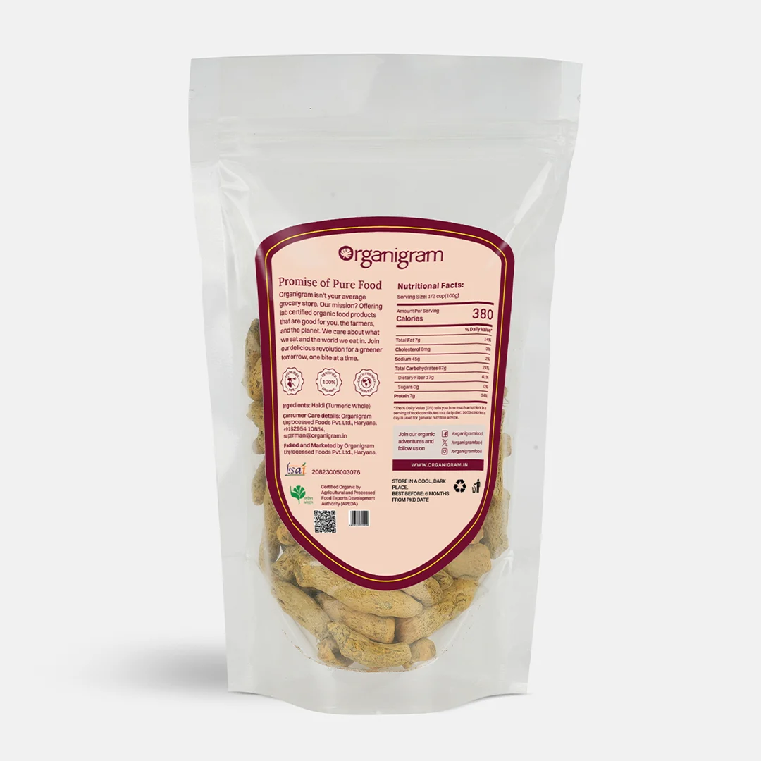Organic Haldi Sabut/Turmeric Whole - Image 7