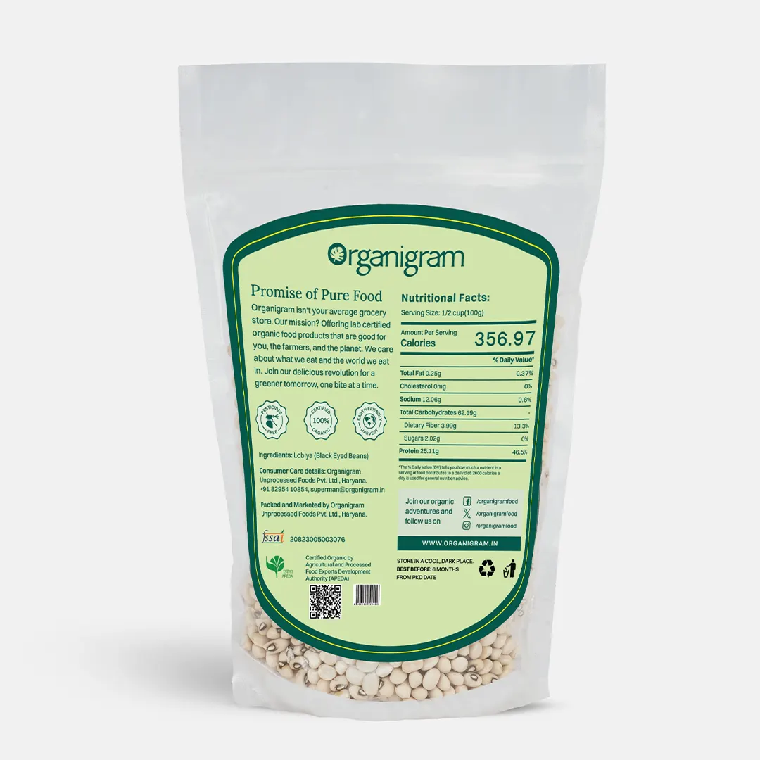 Organic Lobiya/Black-Eyed Beans - Image 7