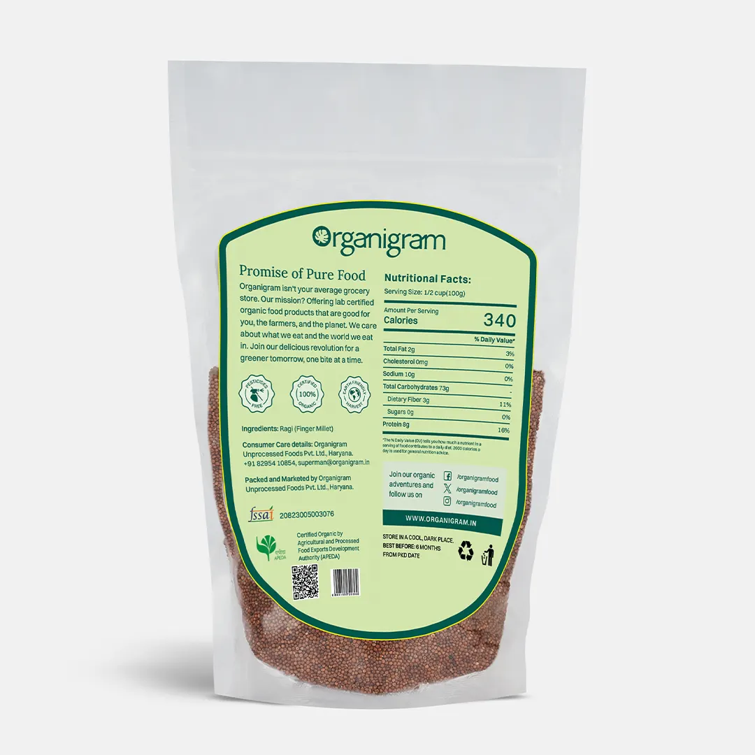 Organic Ragi Whole/Finger Millet - Image 7