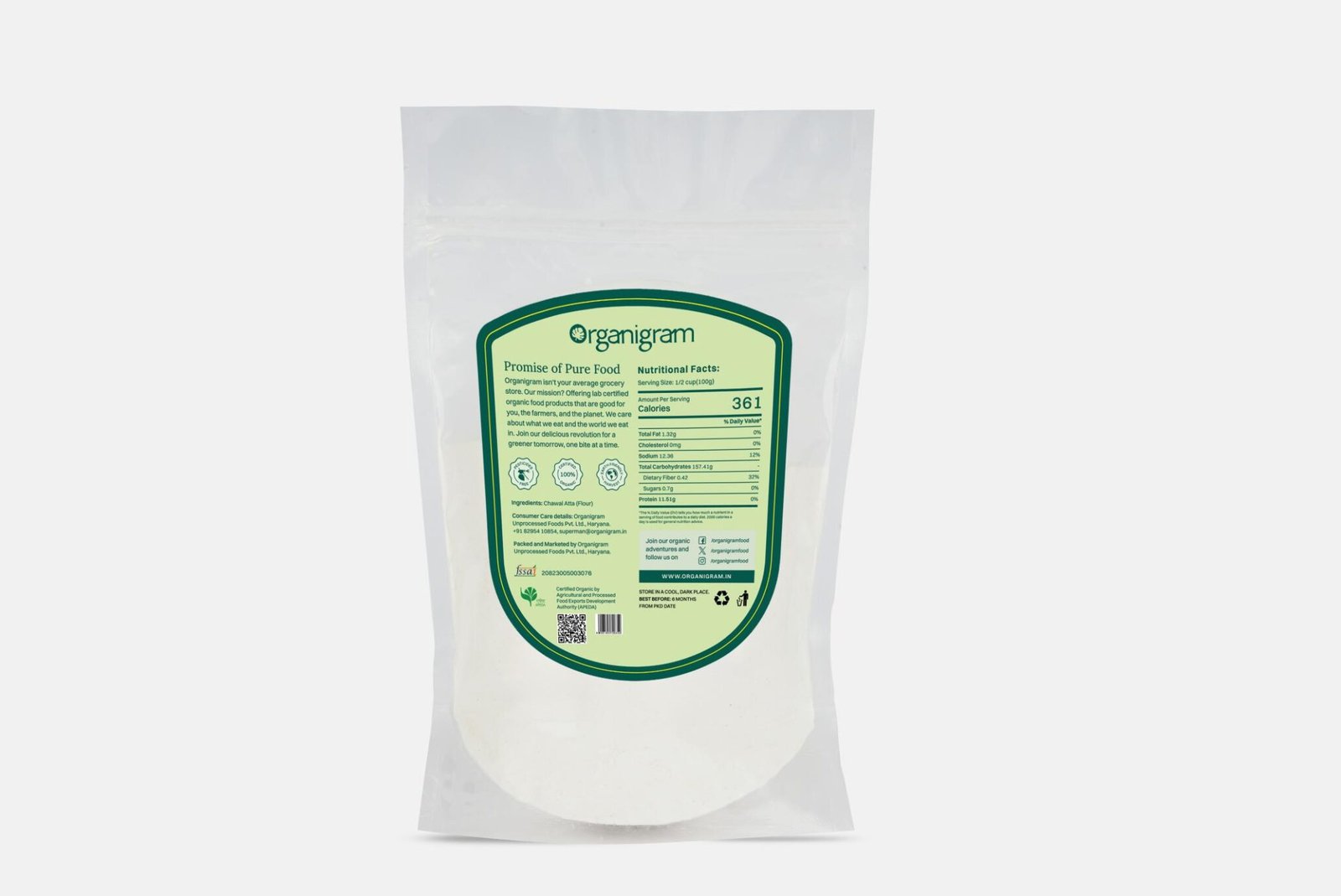 Organic Chawal Atta/Rice Flour - Image 6