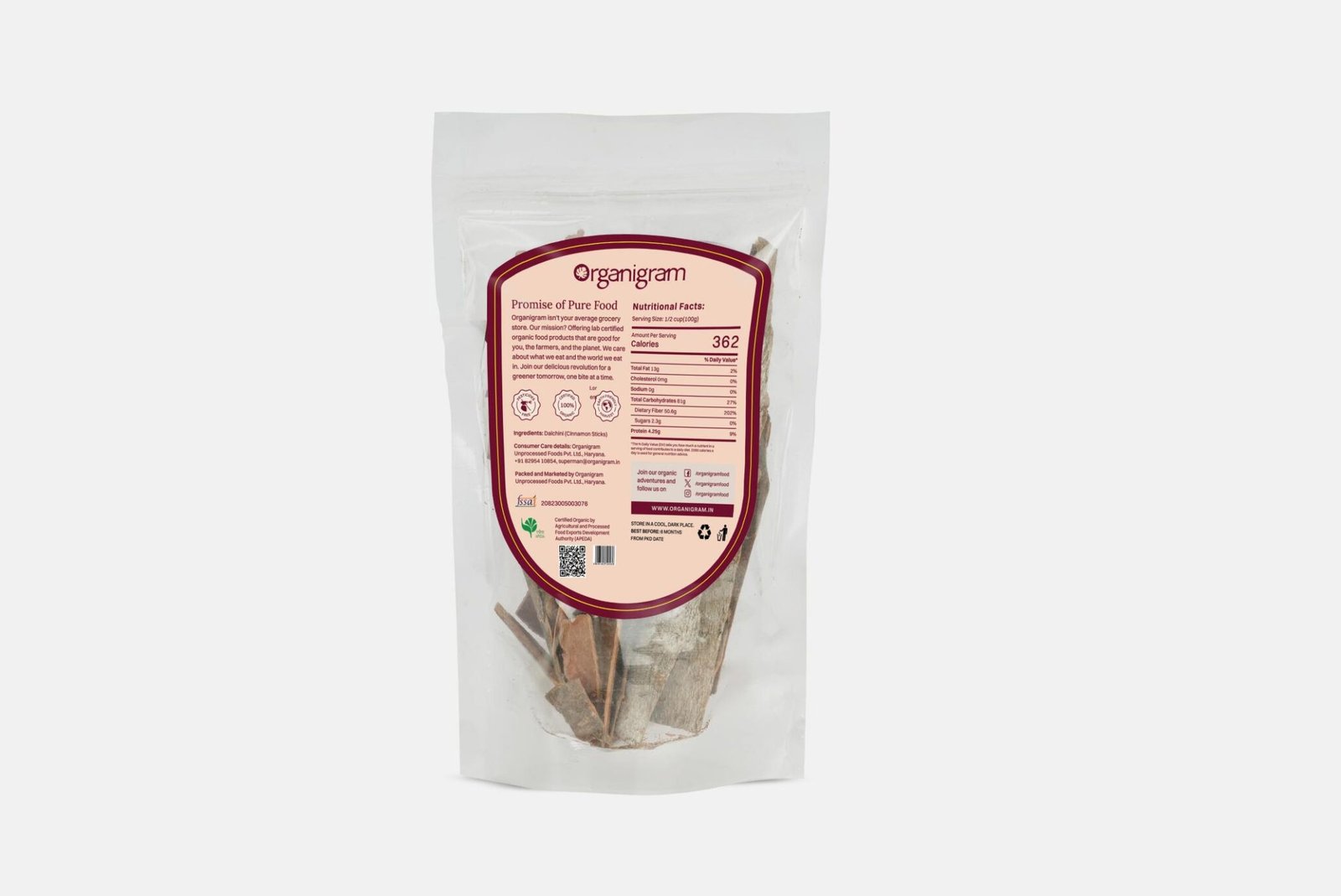 Organic Dalchini Sabut/Cinnamon Whole - Image 6