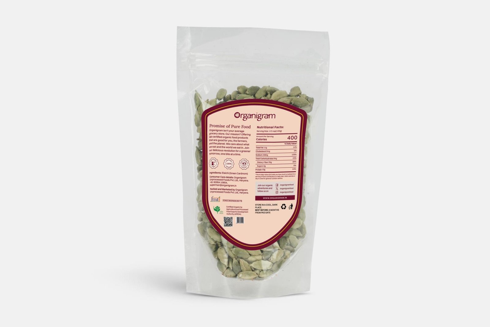 Organic Hari Elaichi/Green Cardamom - Image 7