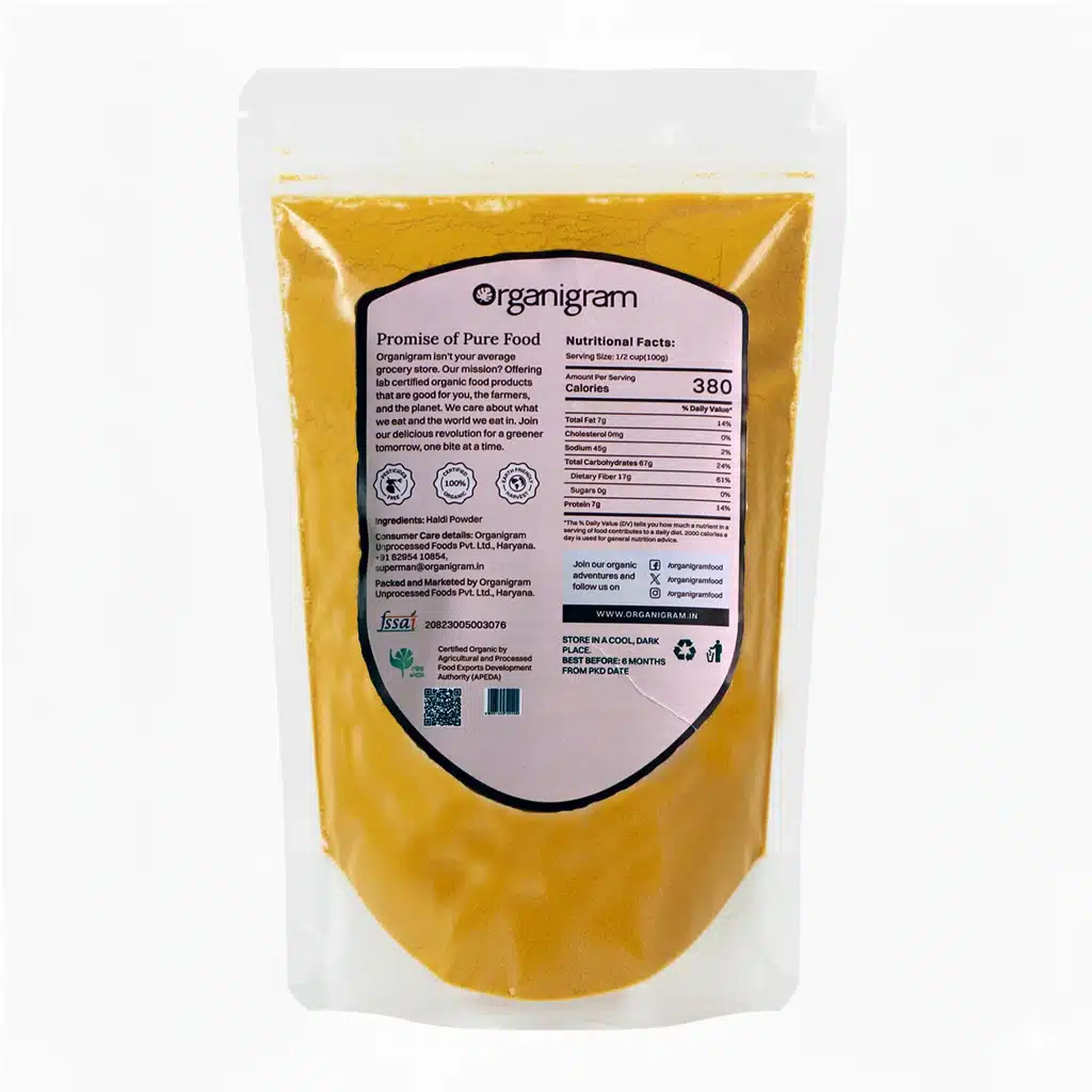 Organic Haldi Powder/Turmeric Powder - Image 7