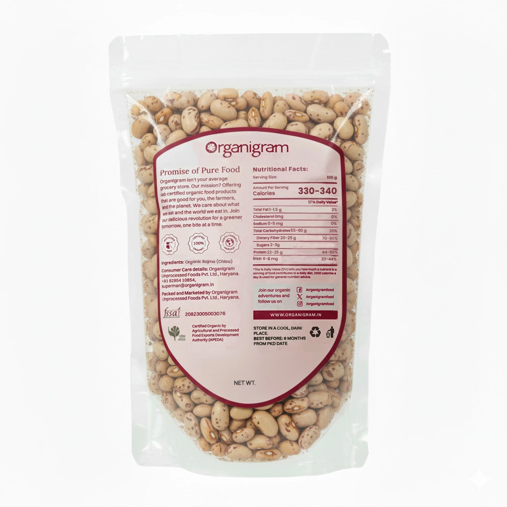 Organic Rajma/Red Kidney Beans (Chitra) - Image 7