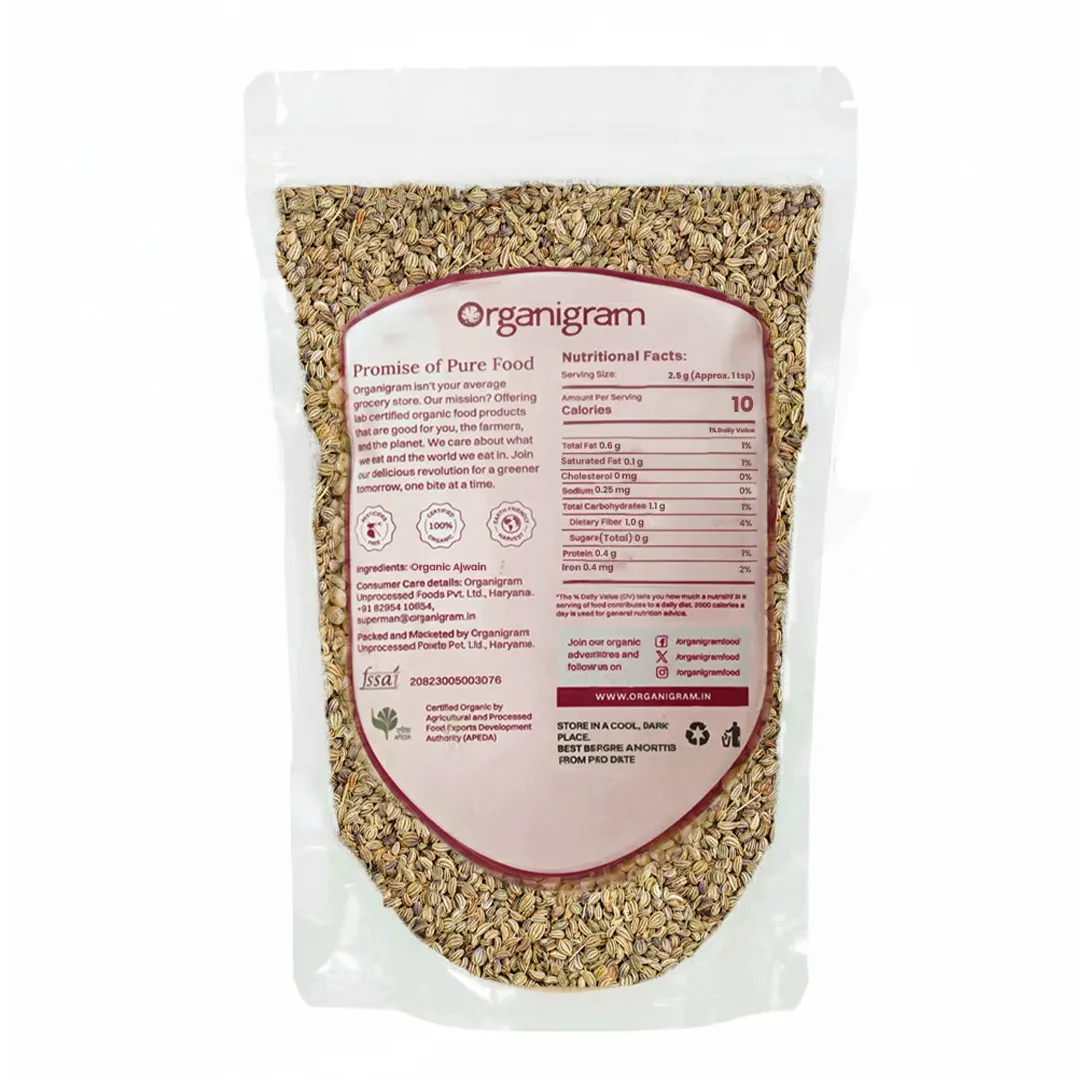 Organic Ajwain/Carom Seeds Whole - Image 7