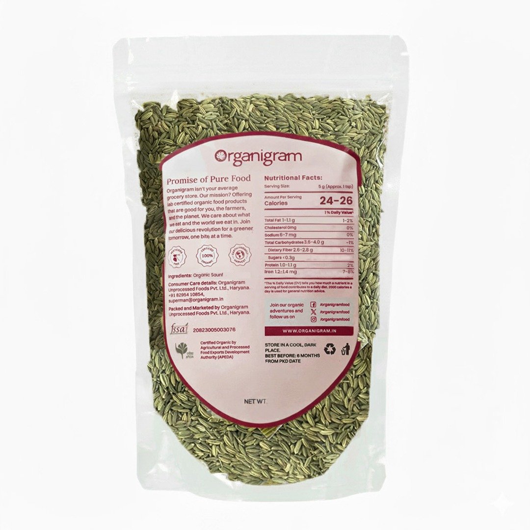 Organic Saunf/Fennel Seeds Whole - Image 7