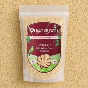 Organic Urad Dal/Split Black Gram (Skinless)