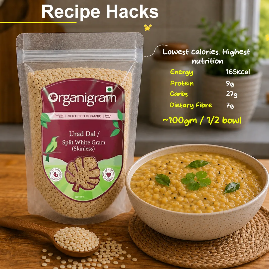 Organic Urad Dal/Split Black Gram (Skinless) - Image 6